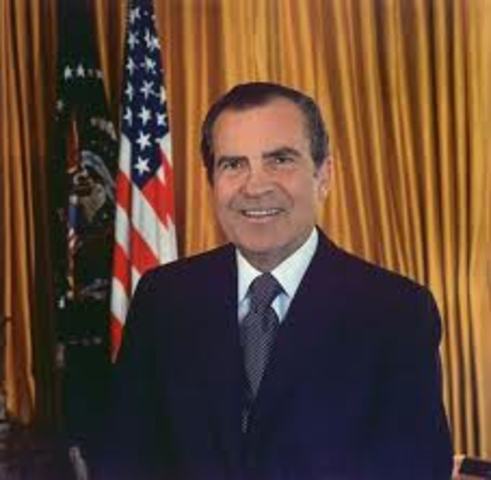 Richard Nixon died