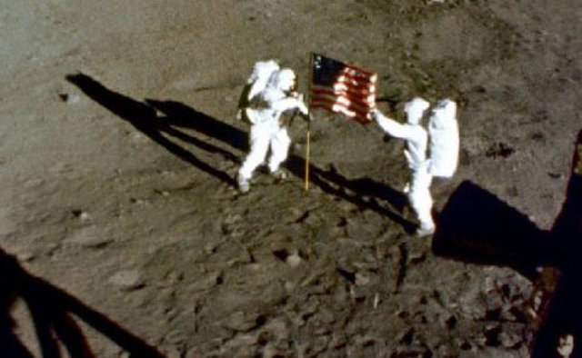 Apollo 11 Lands on Moon