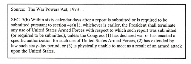 War Powers Act
