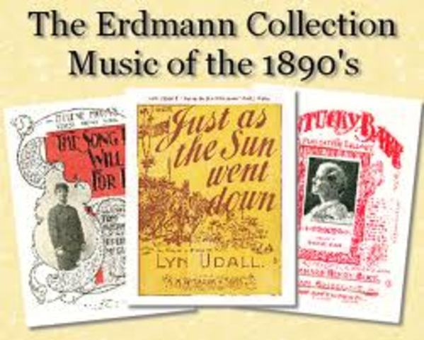 music in 1890