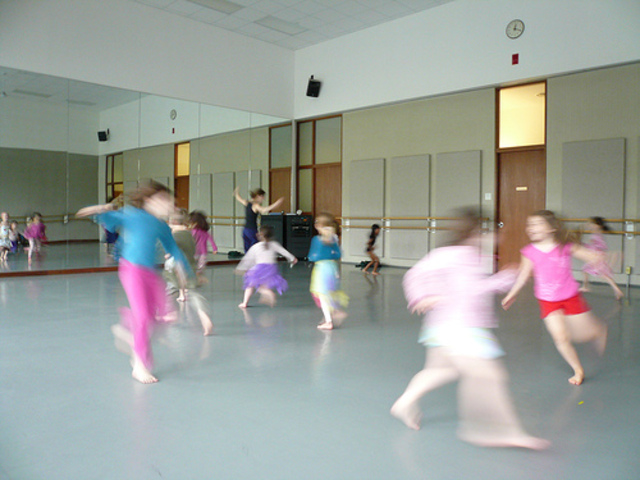 Motor development in 8 years old child