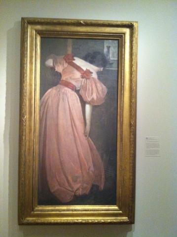 Portrait Study in Pink