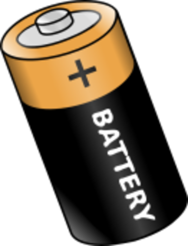 The first conventional battery is invented.