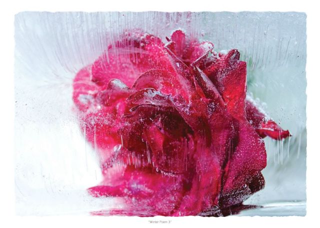 Rolf Lovland's artwork for winter poem