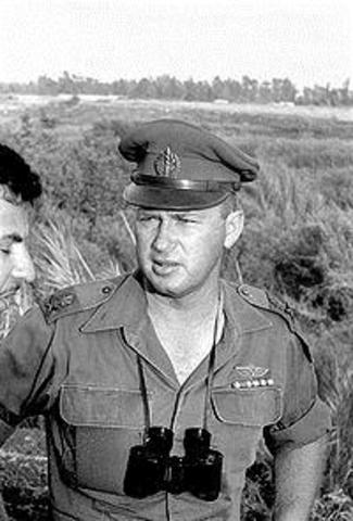 Rabin the chief of the general staff