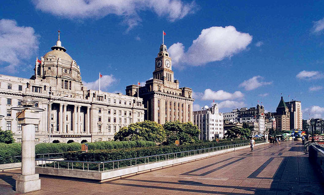 上海外滩的重建