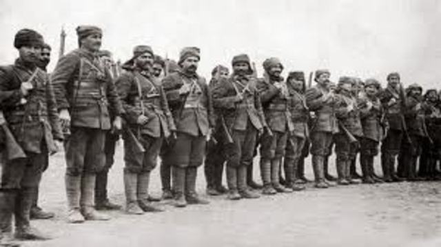 Turkey enters war on Germany's side