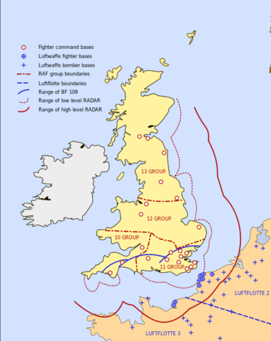 Battle of Britain – Royal Air Force defeats German Air Force to prevent invasion of their island