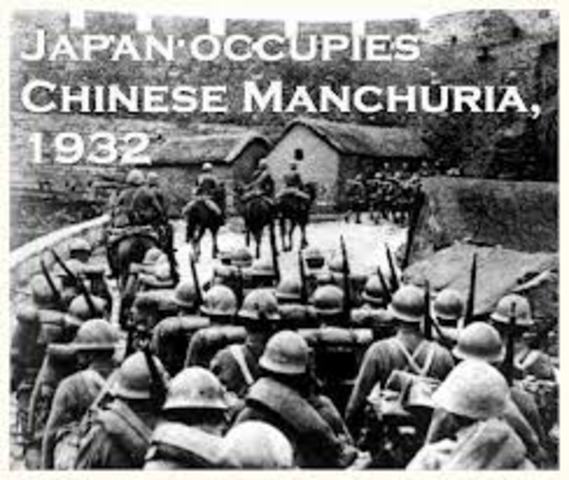 Japan invades manchuria