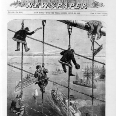 Timeline: Building The Great Bridge (Brooklyn Bridge)