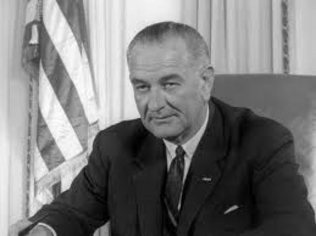 Johnson Becomes President