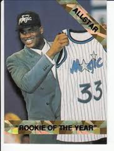 Gets rookie of the year honors