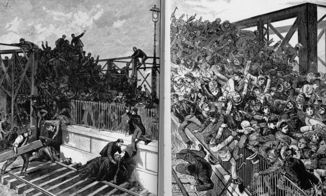 12 People Die in Stampede on Bridge