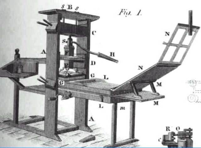 Imprenta de  Gutenberg