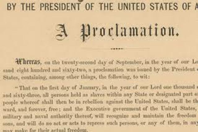 Emancipation Proclomation