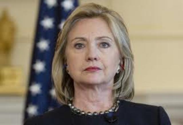 Mrs. Clinton Put In Charge