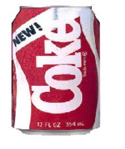 Coke changed the 99-year-old Coca-Cola formula