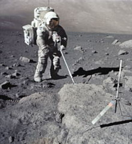 Primera transmisión televisiva desde la Luna