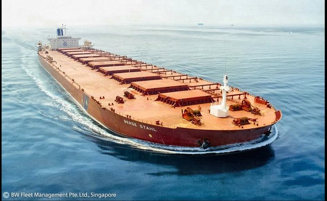 Largest Bulk Carrier - Berge Stahl