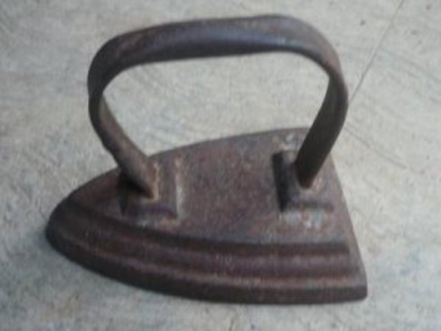 plancha sencilla de hierro