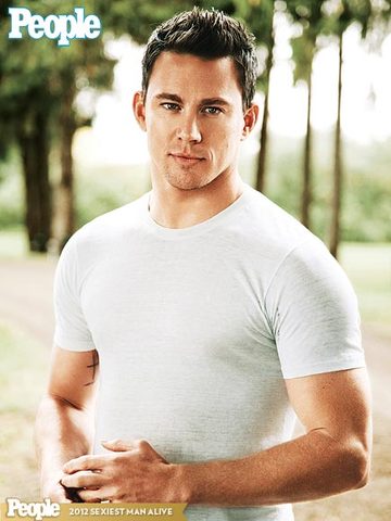 Channing Tatum named sexiest man alive in People magazine.