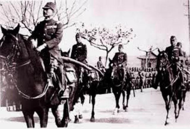 Japan Seized Manchuria