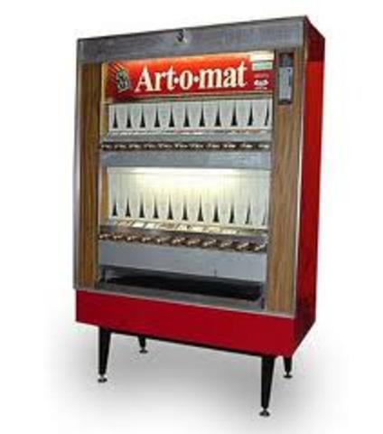 First cigarette vending machine