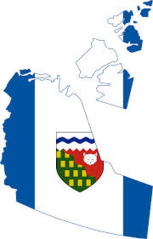 northwest territories  became a territory