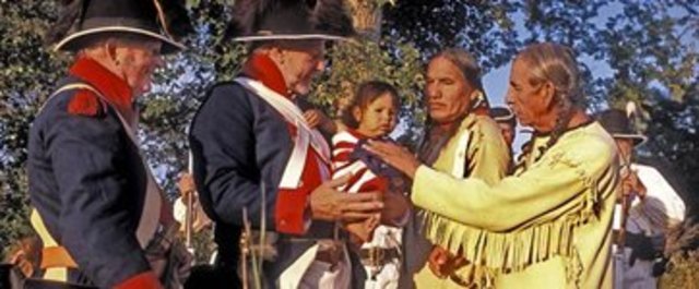 Lewis and Clark meet the Yankton Sioux