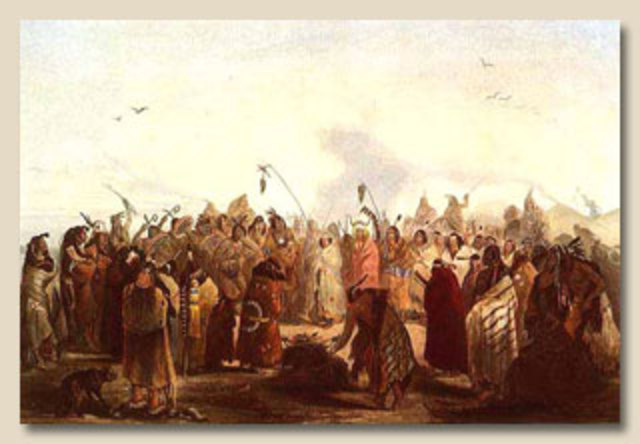 Lewis and Clark were atacted by Black Foot indains