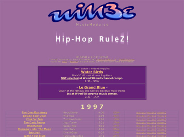 First website version