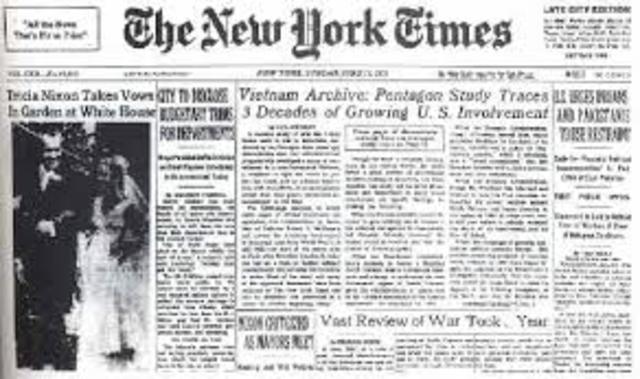Pentagon Papers are Published