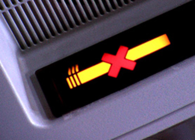 Smoking Banned on Flights