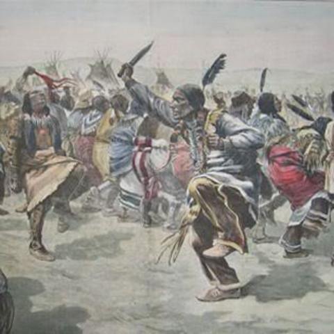 Ghost dance movement begins