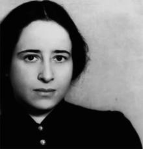 Geboorte Hannah Arendt