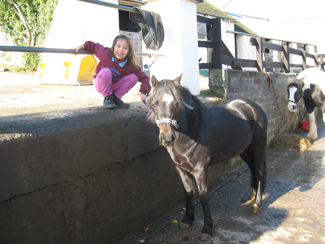 Empecé a montar a caballos