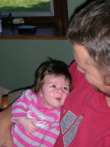 Niece Adolie was born