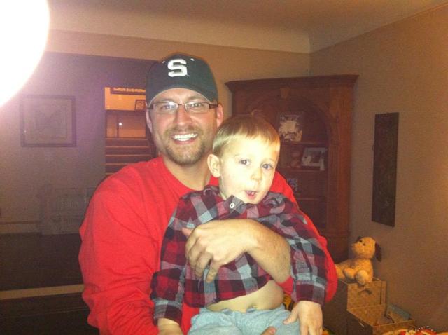 My nephew Miller was born