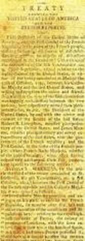 Louisiana Purchase Treaty Signed