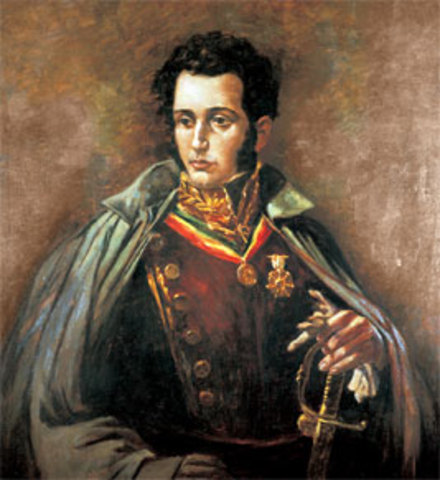 Nuevo presidente de Bolivia , Jose de Sucre