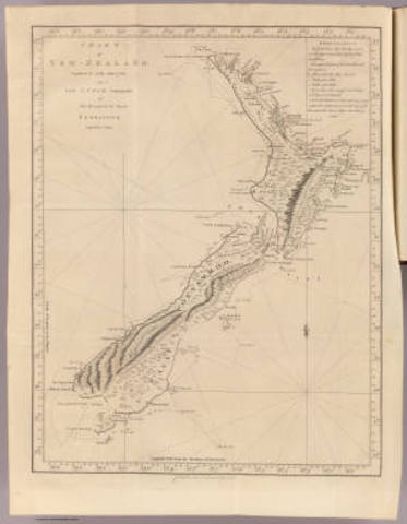 Cook circumnavigated New Zealand.