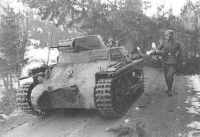 Germany invades Denmark and Norway