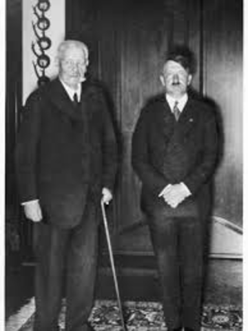 Hitler loses run-off election for the German presidency to Paul von Hindenberg