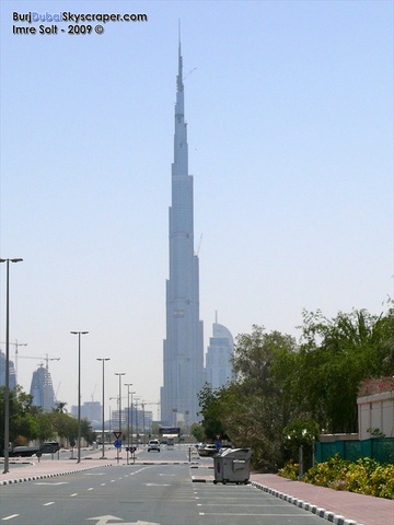 The tallest man-made structure in history is completed