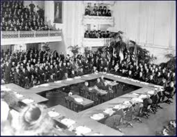 Treaty of Versailles is signed
