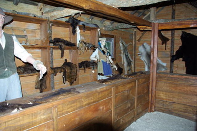 Les Anglais on contrôle du commerce de fourures