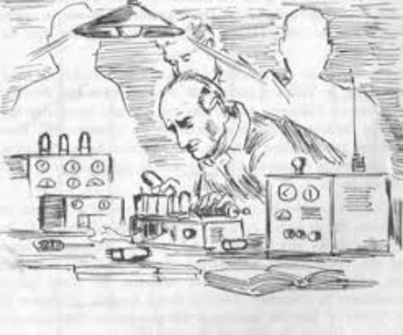 se logra unir señales de radio entre la costa inglesa y francesa