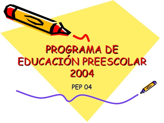 Reforma Curricular para la Educacion Preescolar