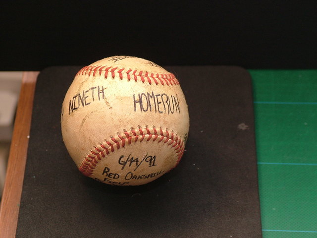 Ninth Career Homerun