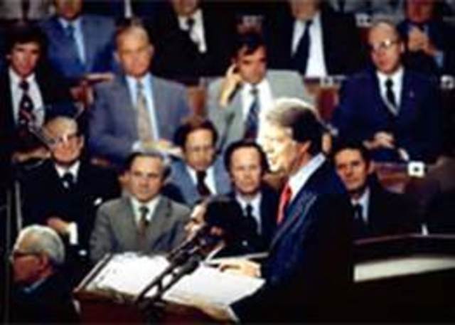 Carter pardons Vietnam War draft evaders